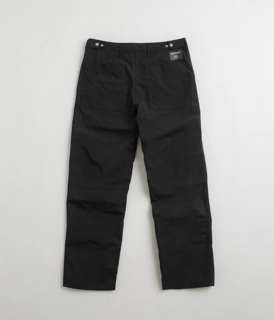 Norse Projects Sigur Men's Waxed Nylon Fatigue Pants - Waterproof Outdoor Trousers