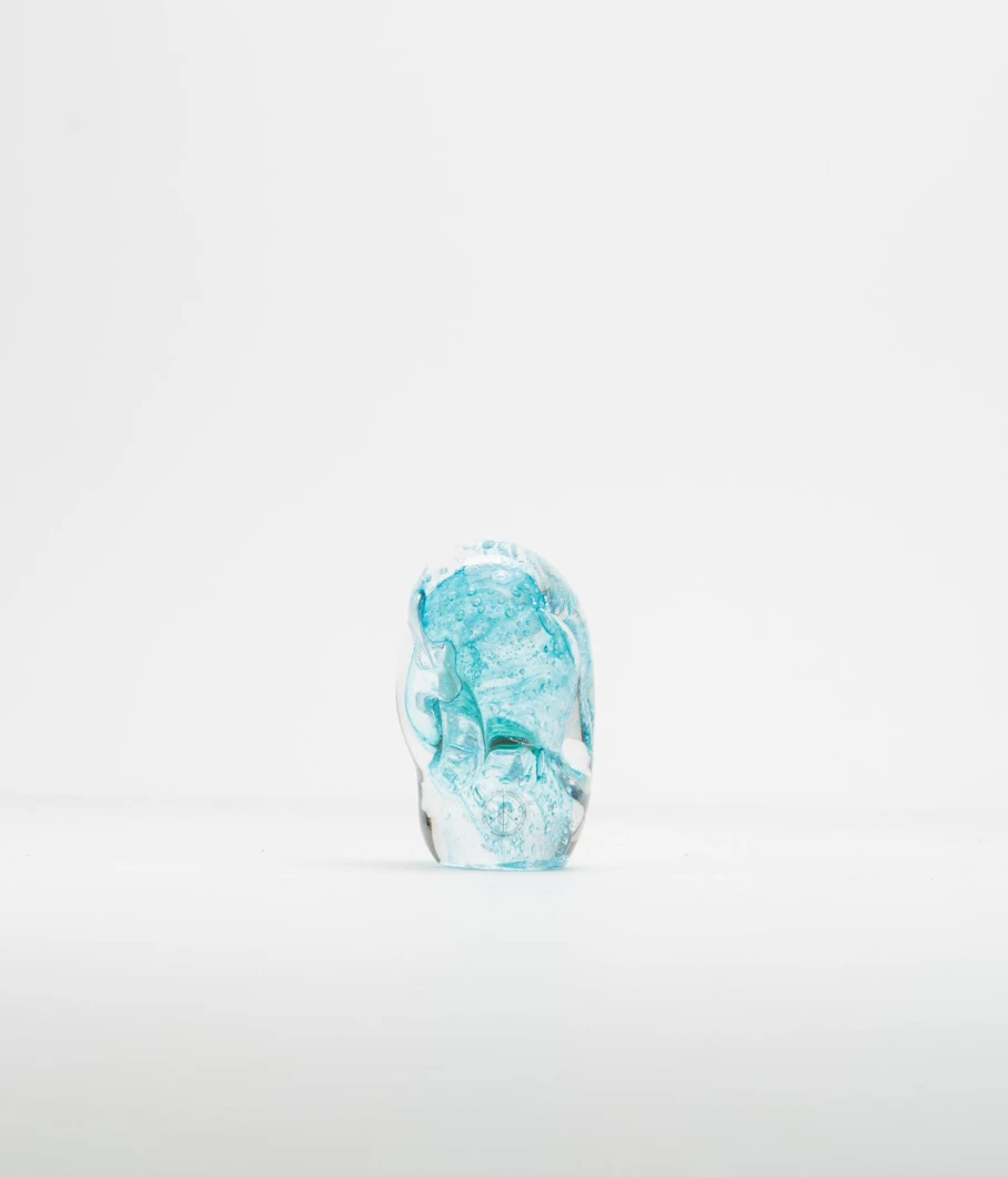 Studio Arhoj Crystal Blob Figurine - Handmade Art Glass Sculpture for Men