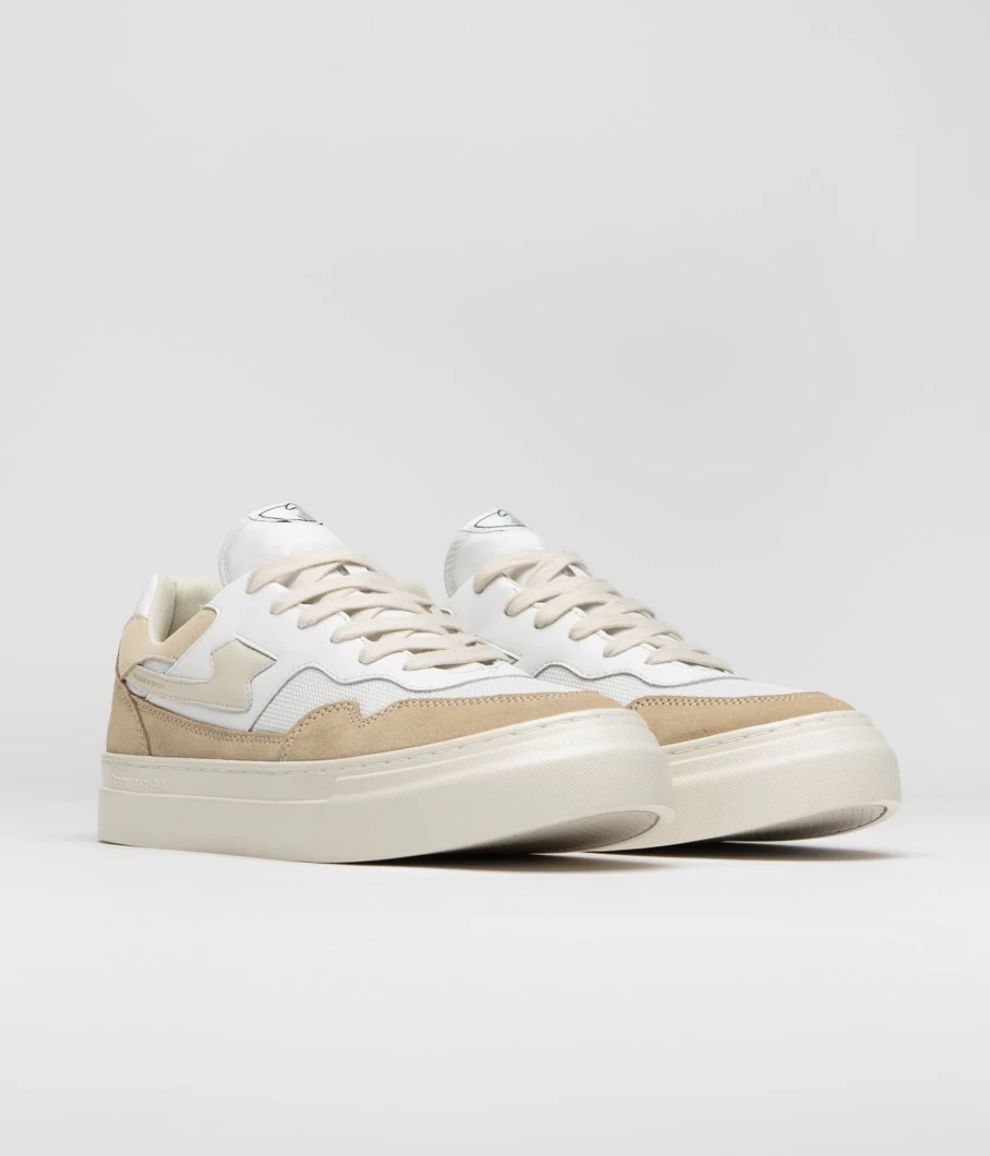 Stepney Workers Club Men's Pearl S-Strike Suede Sneakers - Retro Style Casual Shoes