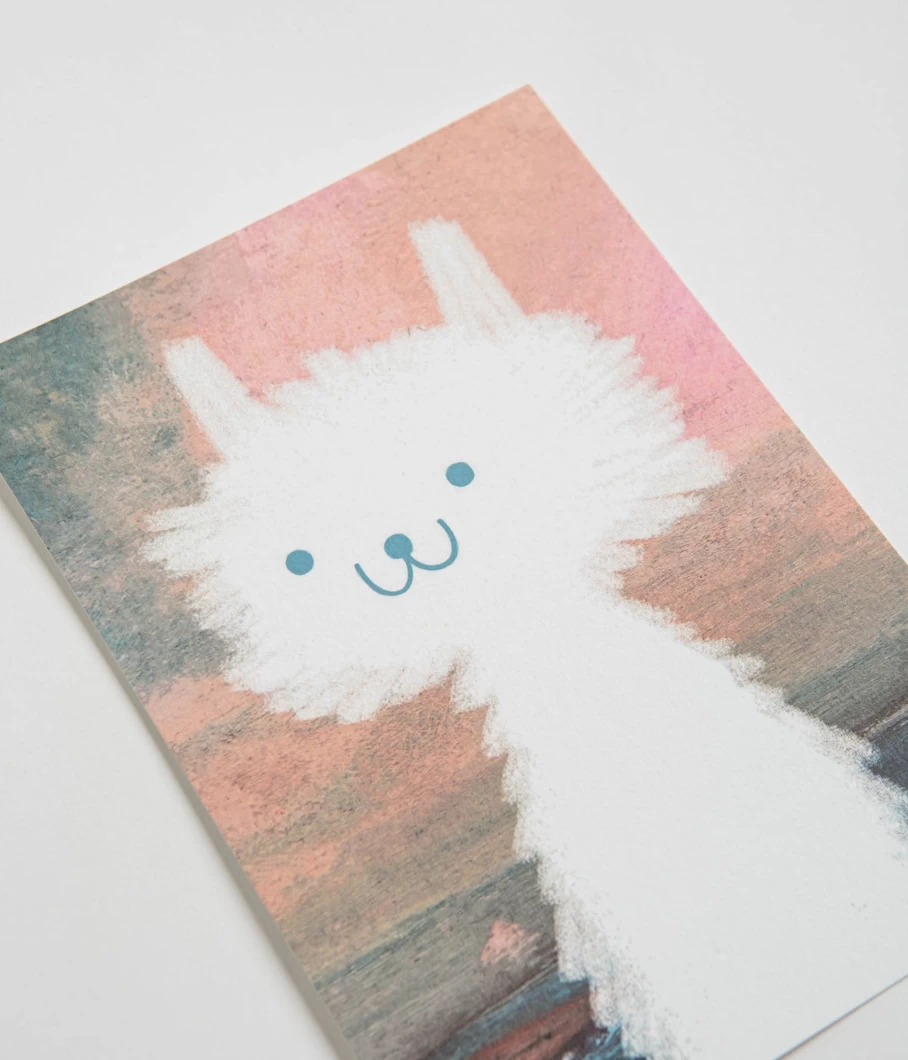 Studio Arhoj A5 Art Print - Unique Cat Illustration Wall Decor for Men & Women