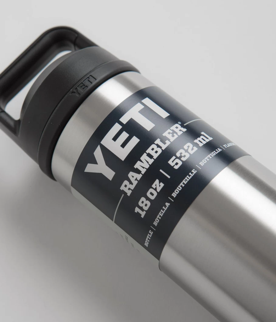 Yeti Rambler 18Oz Chug Cap Water Bottle - Insulated Stainless Steel Tumbler for Men