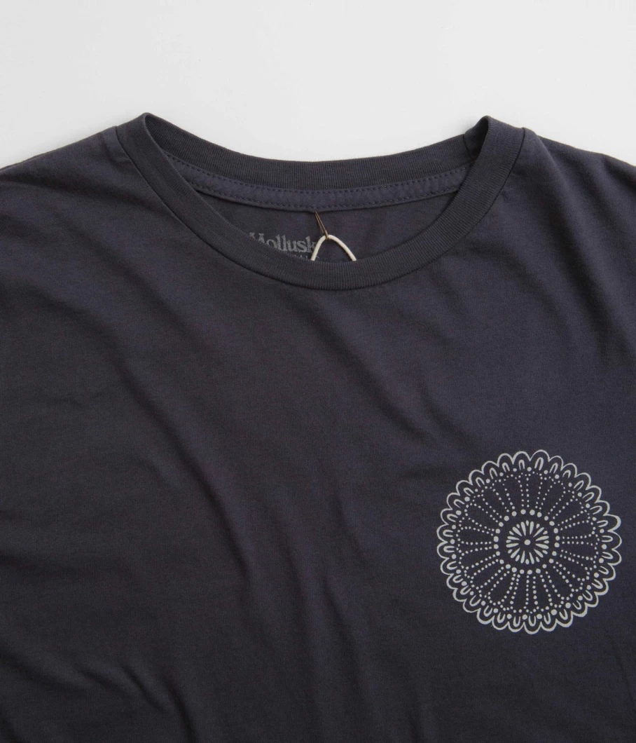 Mollusk Men's Chrysanthemum Print Cotton T-Shirt