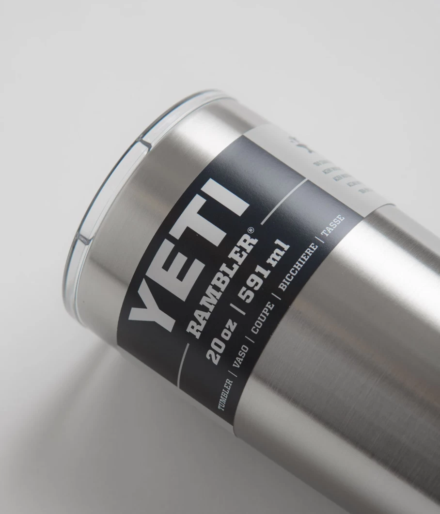 Yeti Rambler 20oz Tumbler V2 - Insulated Stainless Steel Travel Mug for Men
