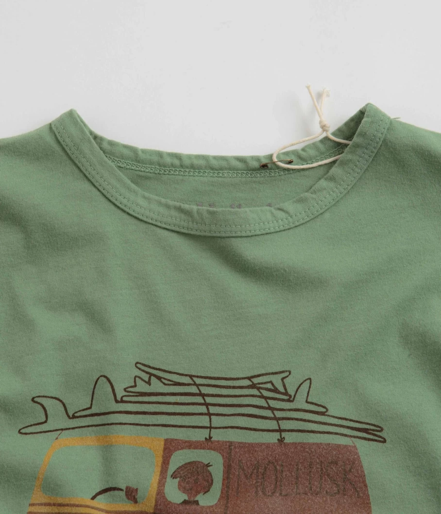 Mollusk Men's Van Graphic T-Shirt - Casual Short Sleeve Tee for Men