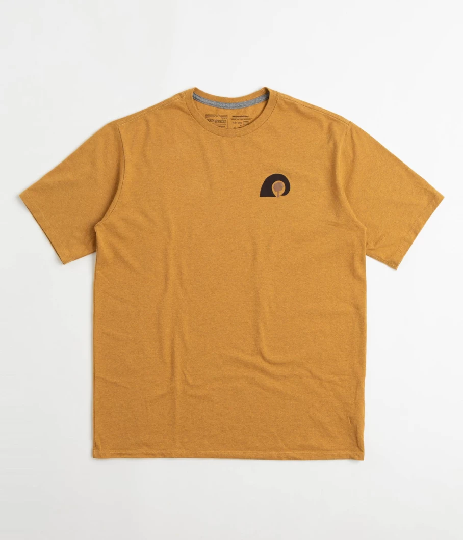 Patagonia Men's Responsibili-Tee Organic Cotton T-Shirt with Rubber Tree Design