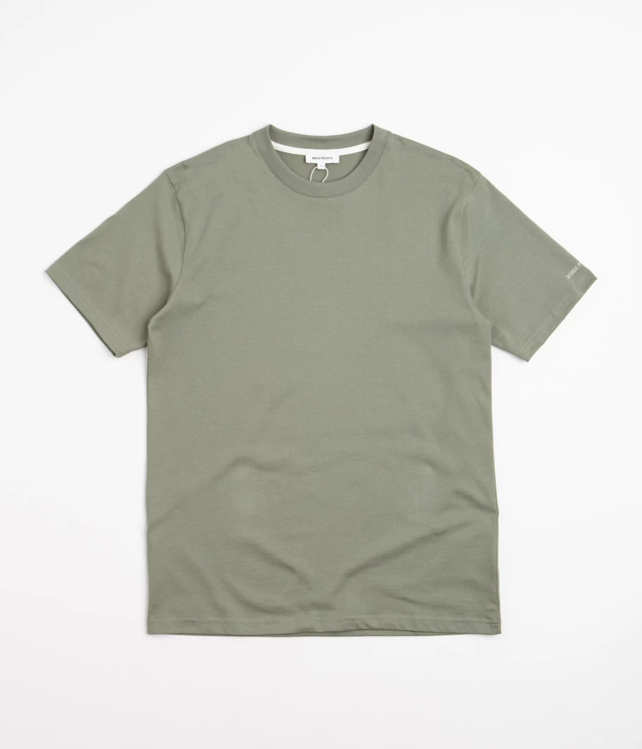 Norse Projects Johannes Lino Cut Large Reeds Men's T-Shirt - Premium Cotton Tee