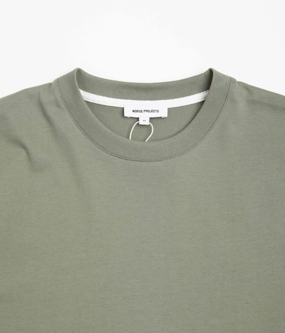 Norse Projects Johannes Lino Cut Large Reeds Men's T-Shirt - Premium Cotton Tee