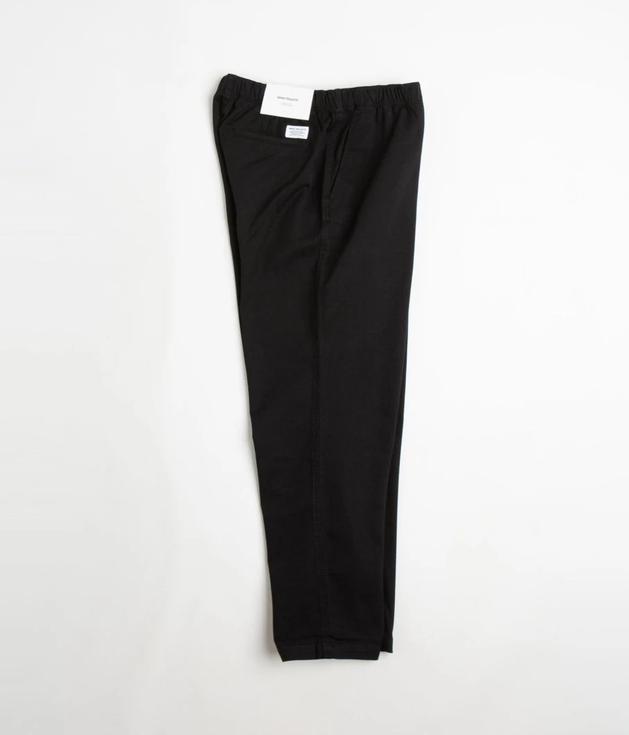 Norse Projects Ezra Relaxed Fit Organic Cotton Twill Pants for Men