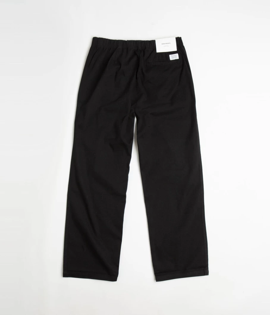 Norse Projects Ezra Relaxed Fit Organic Cotton Twill Pants for Men