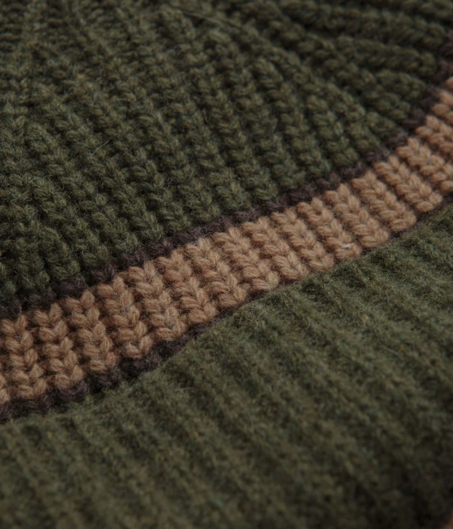 Mollusk Men's County Cork Beanie - Warm Winter Knit Hat for Men