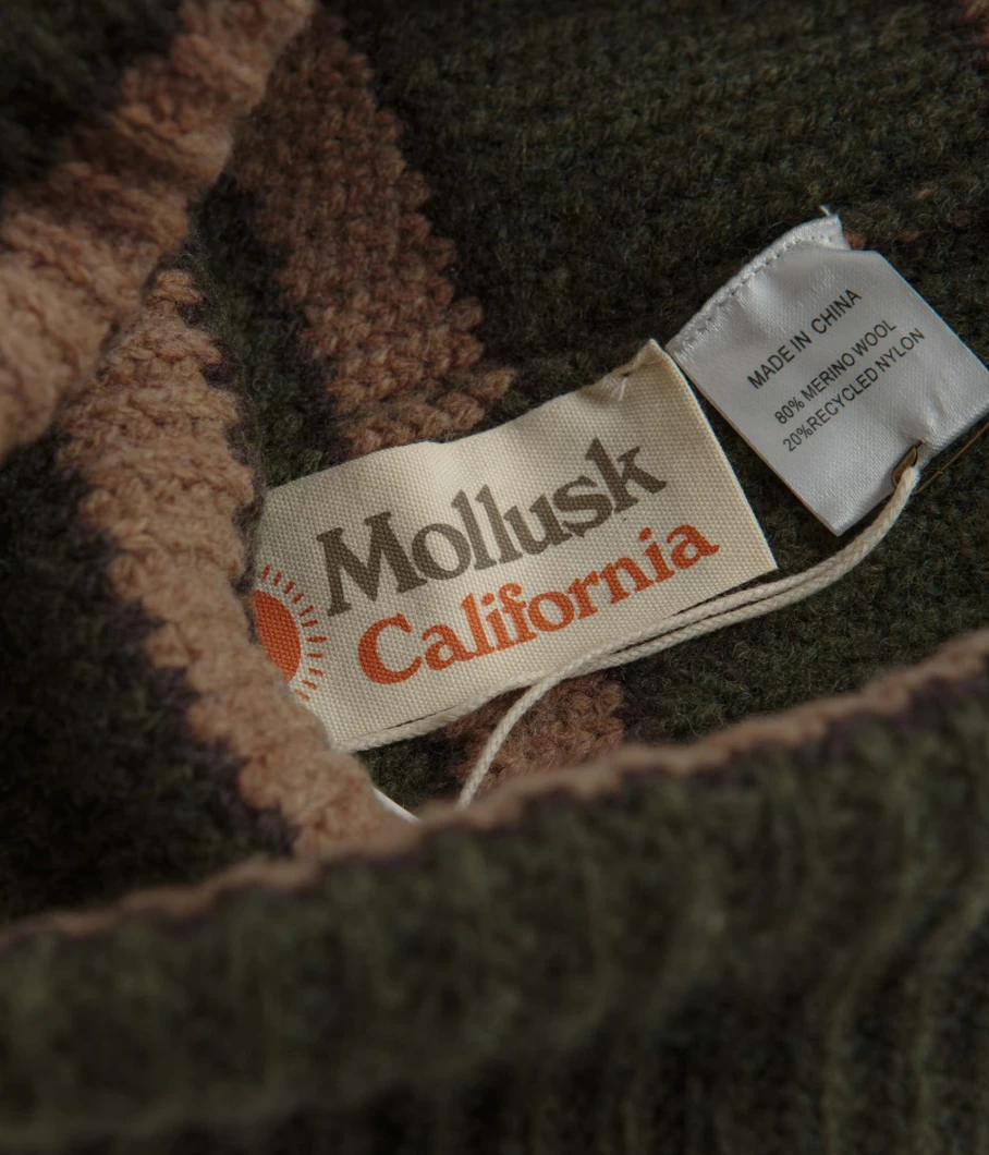 Mollusk Men's County Cork Beanie - Warm Winter Knit Hat for Men