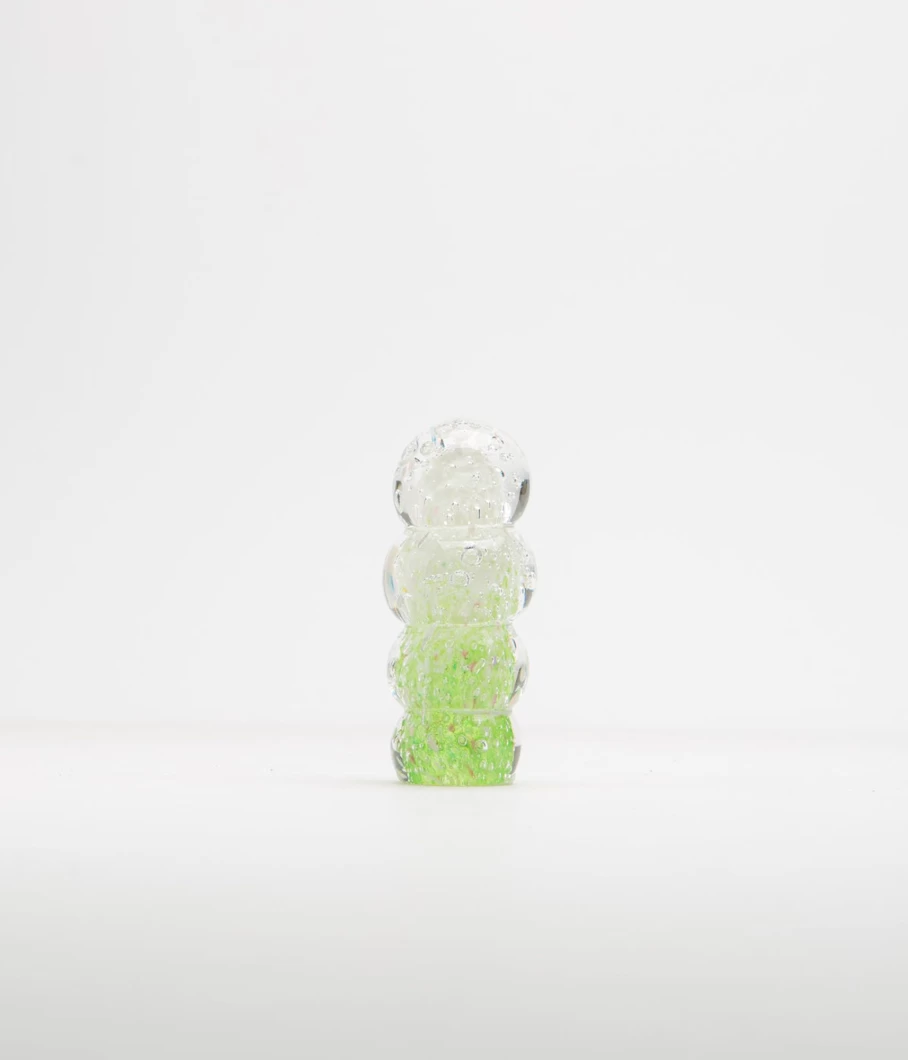 Studio Arhoj Crystal Blob Figurine - Handmade Art Glass Sculpture for Men, Unique Decorative Collectible