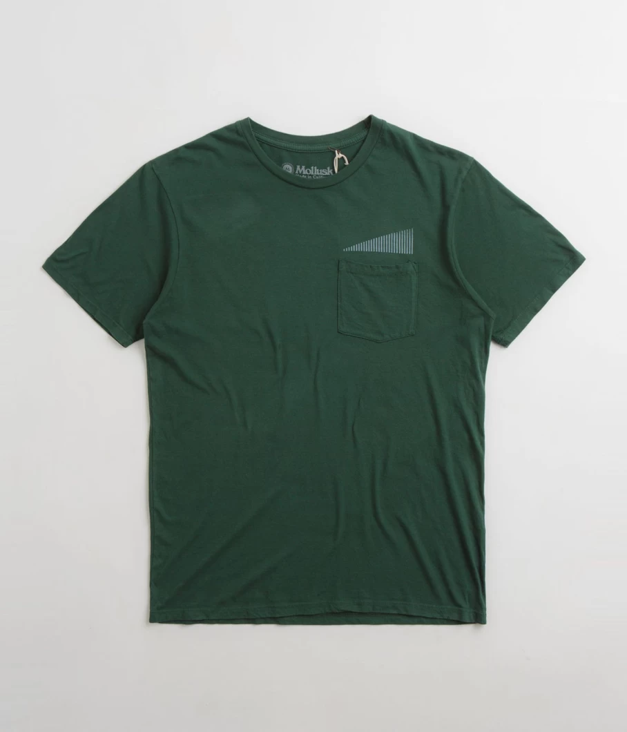 Mollusk Men's Spectrum Graphic Cotton T-Shirt - Casual Short Sleeve Tee