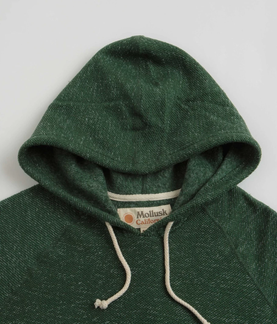 Mollusk Men's Whale Embroidered Hoodie - Premium Cotton Pullover Sweatshirt