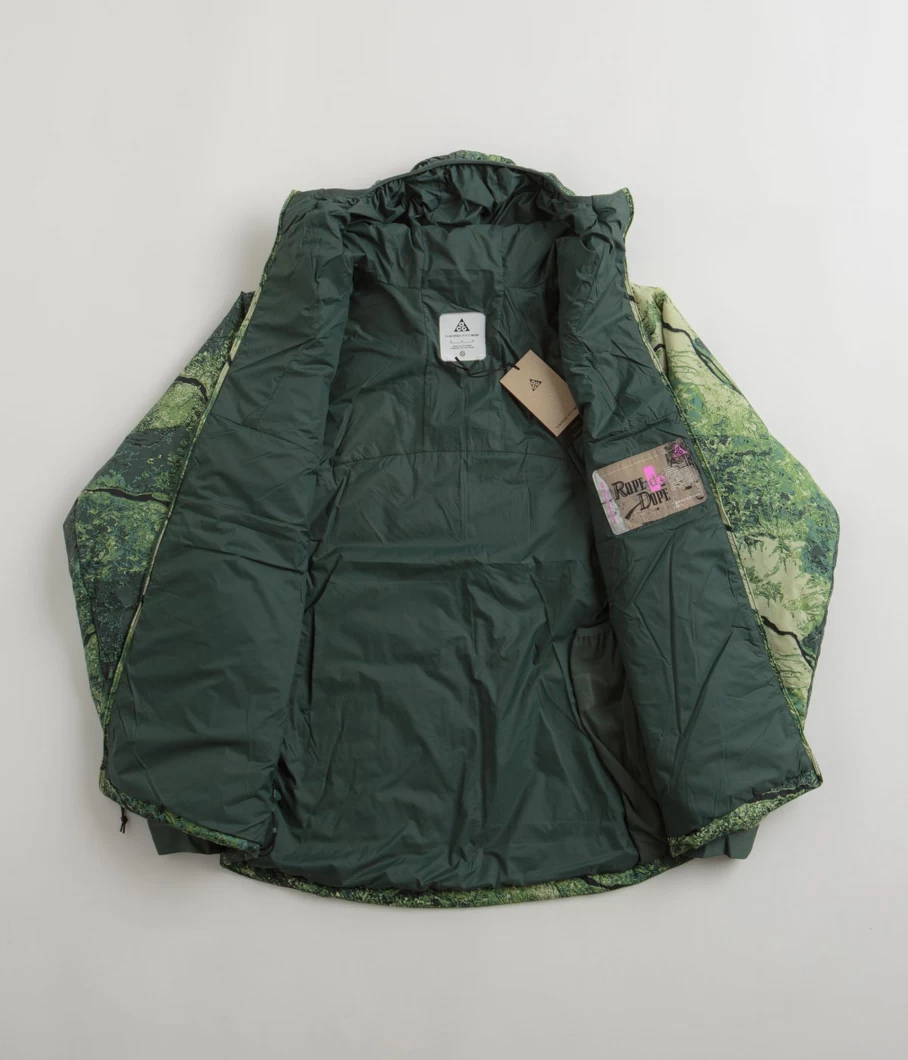 Nike ACG Men's Rope De Dope Printed Waterproof Jacket for Outdoor Adventure