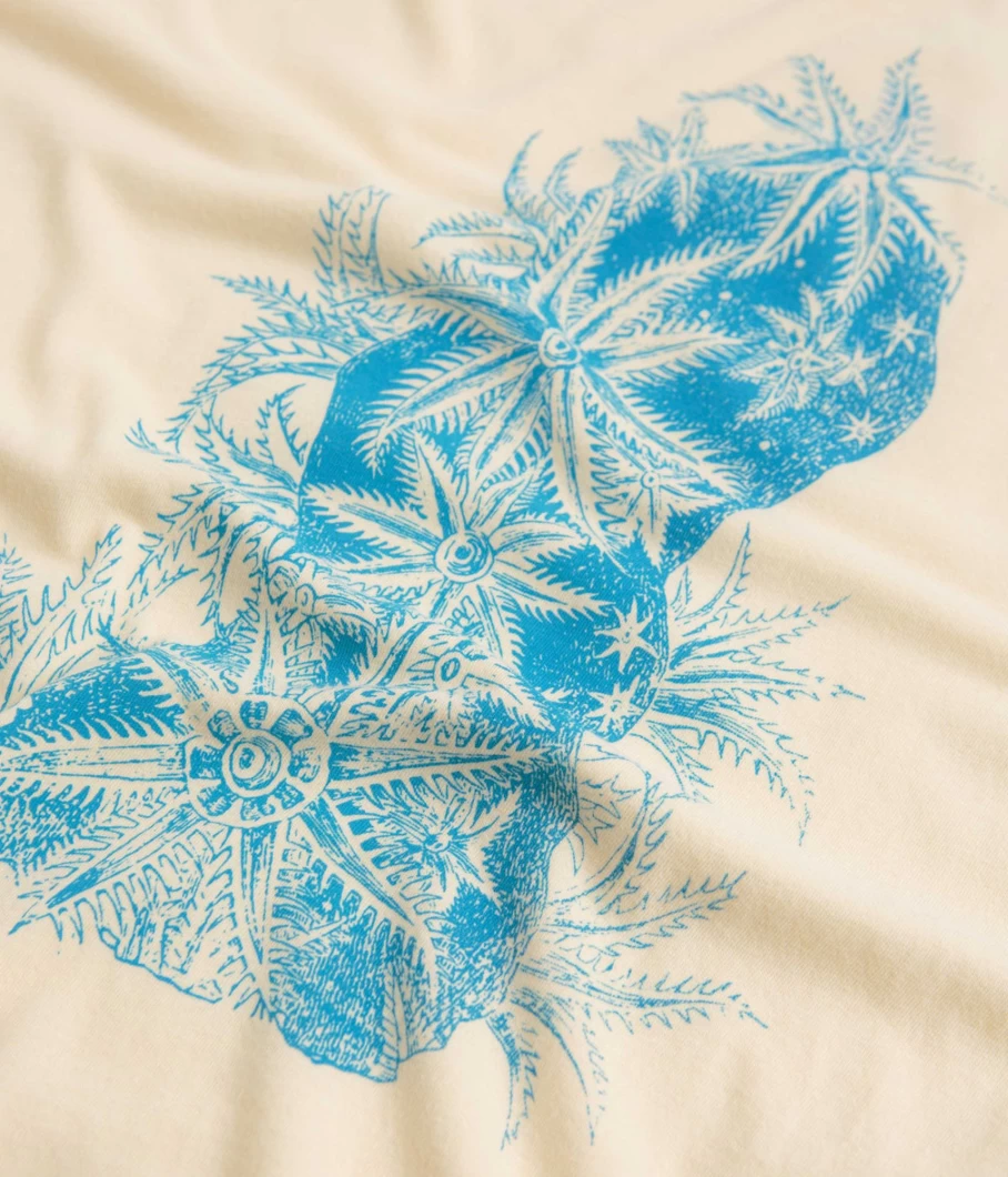 Mollusk Men's Deep Sea Graphic T-Shirt - Stylish Ocean Theme Cotton Tee