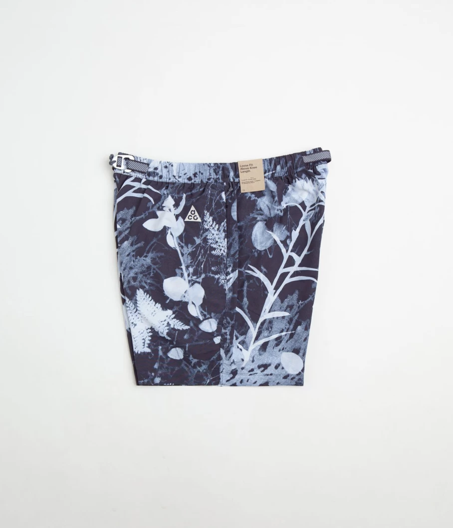 Nike ACG Men's All Over Print Trail Running Shorts for Outdoor Hiking & Training