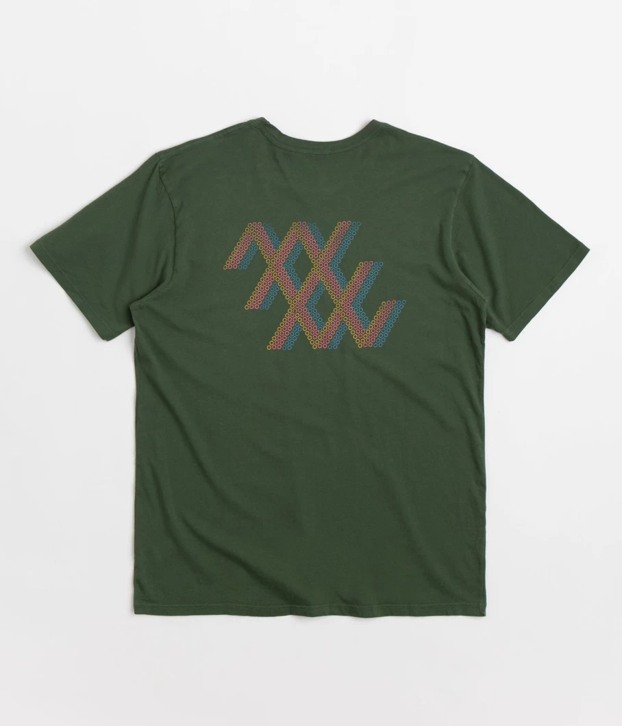 Mollusk Men's Lattice Graphic Print Cotton T-Shirt - Casual Streetwear Tee