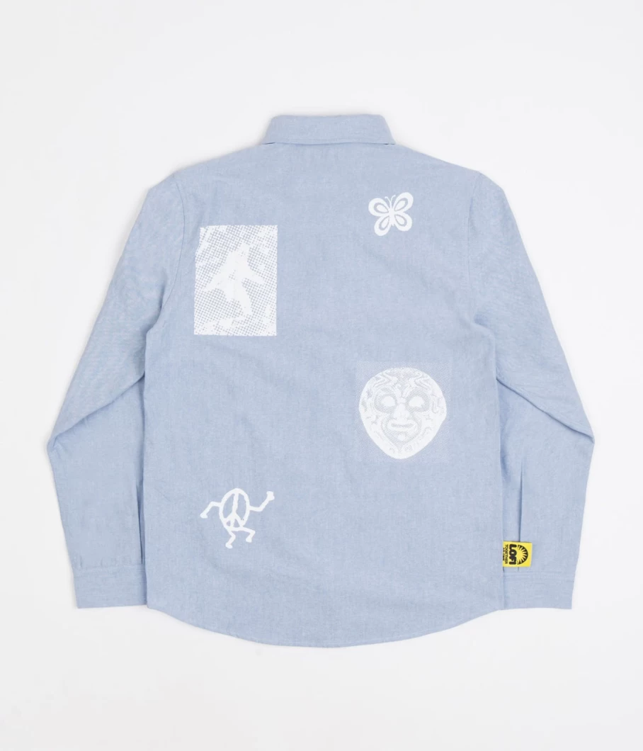 Lo-Fi Men's Oxford Shirt - Classic Casual Button-Down for Everyday Wear