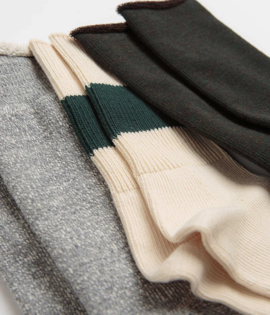 RoToTo Men's Trio Pack Premium Athletic Socks (3 Pairs) - Comfort & Durability for Sports & Casual Wear