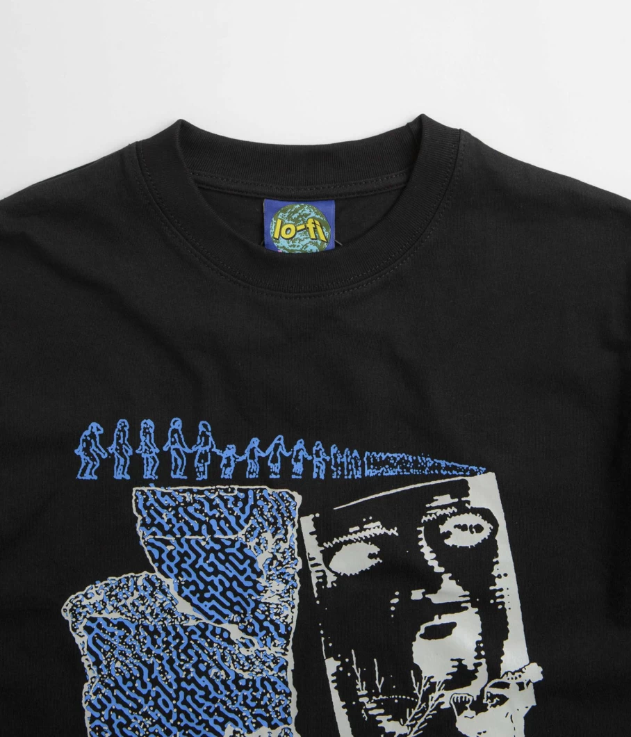 Lo-Fi Yesterday Vintage Style Graphic T-Shirt for Men - Retro Music Inspired Tee