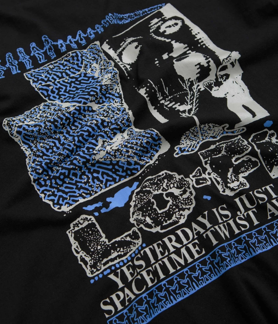 Lo-Fi Yesterday Vintage Style Graphic T-Shirt for Men - Retro Music Inspired Tee