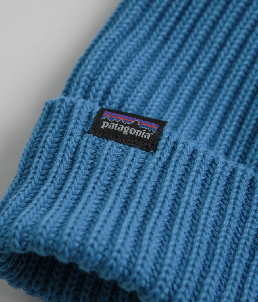 Patagonia Men's Fisherman Beanie - Warm Rolled Knit Hat for Winter Outdoor Activities