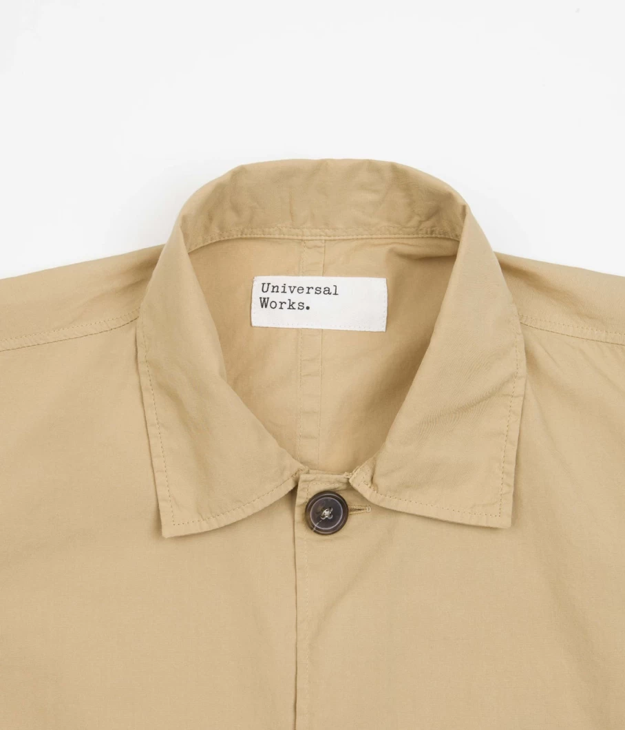 Universal Works Men's Travail Shirt – Classic Casual Button-Up for Everyday Wear