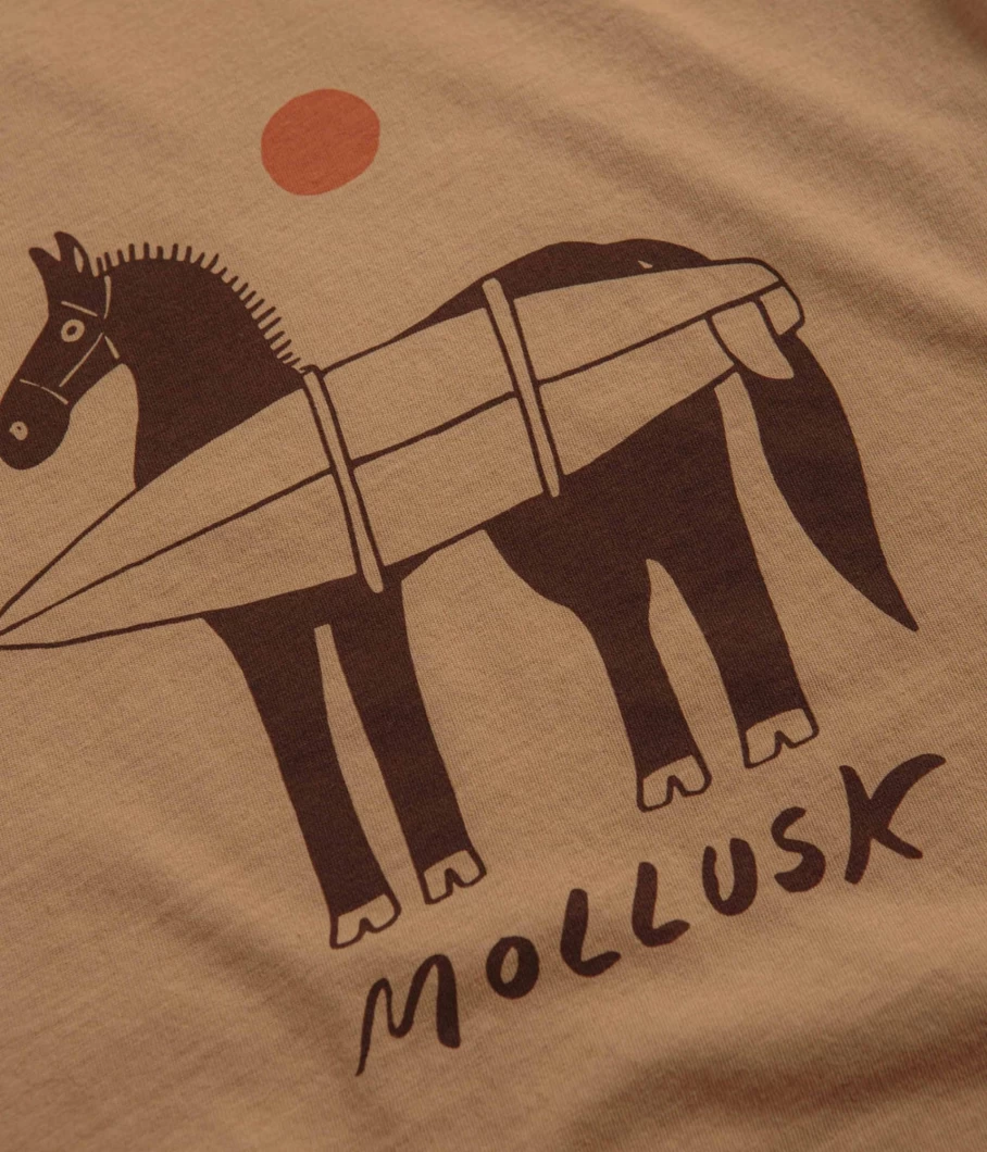 Mollusk Men's Grazer Graphic T-Shirt - Casual Short Sleeve Tee for Everyday Wear