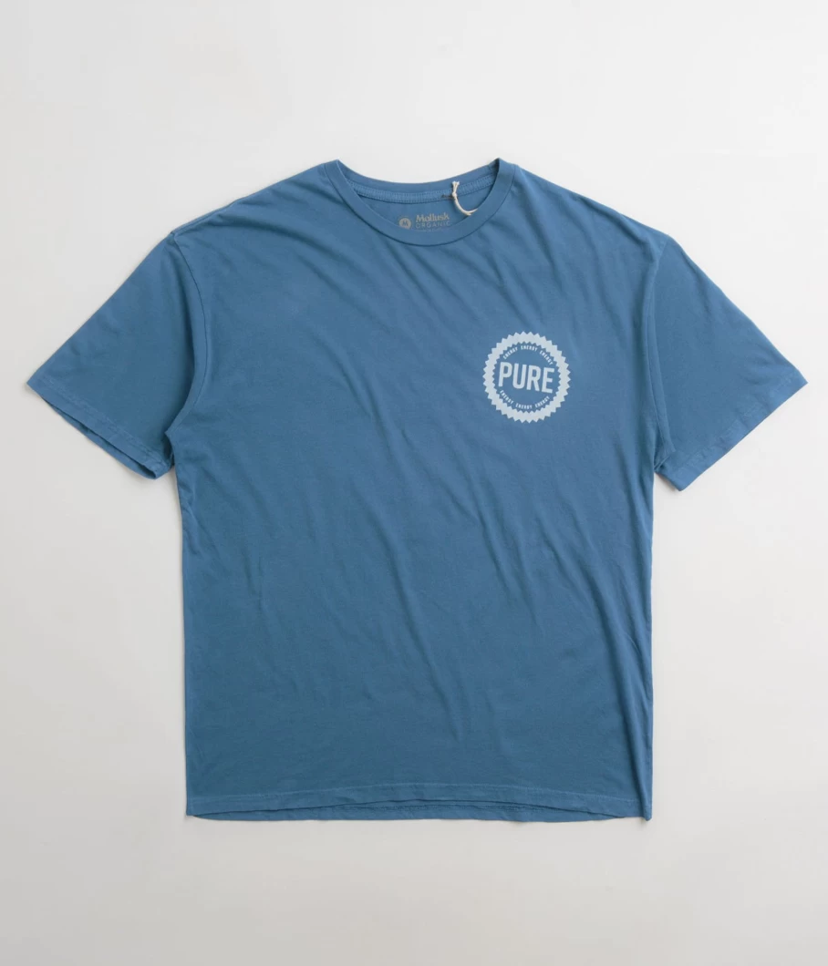 Mollusk Men's Pure Energy Graphic T-Shirt - Comfortable Cotton Tee for Casual Wear