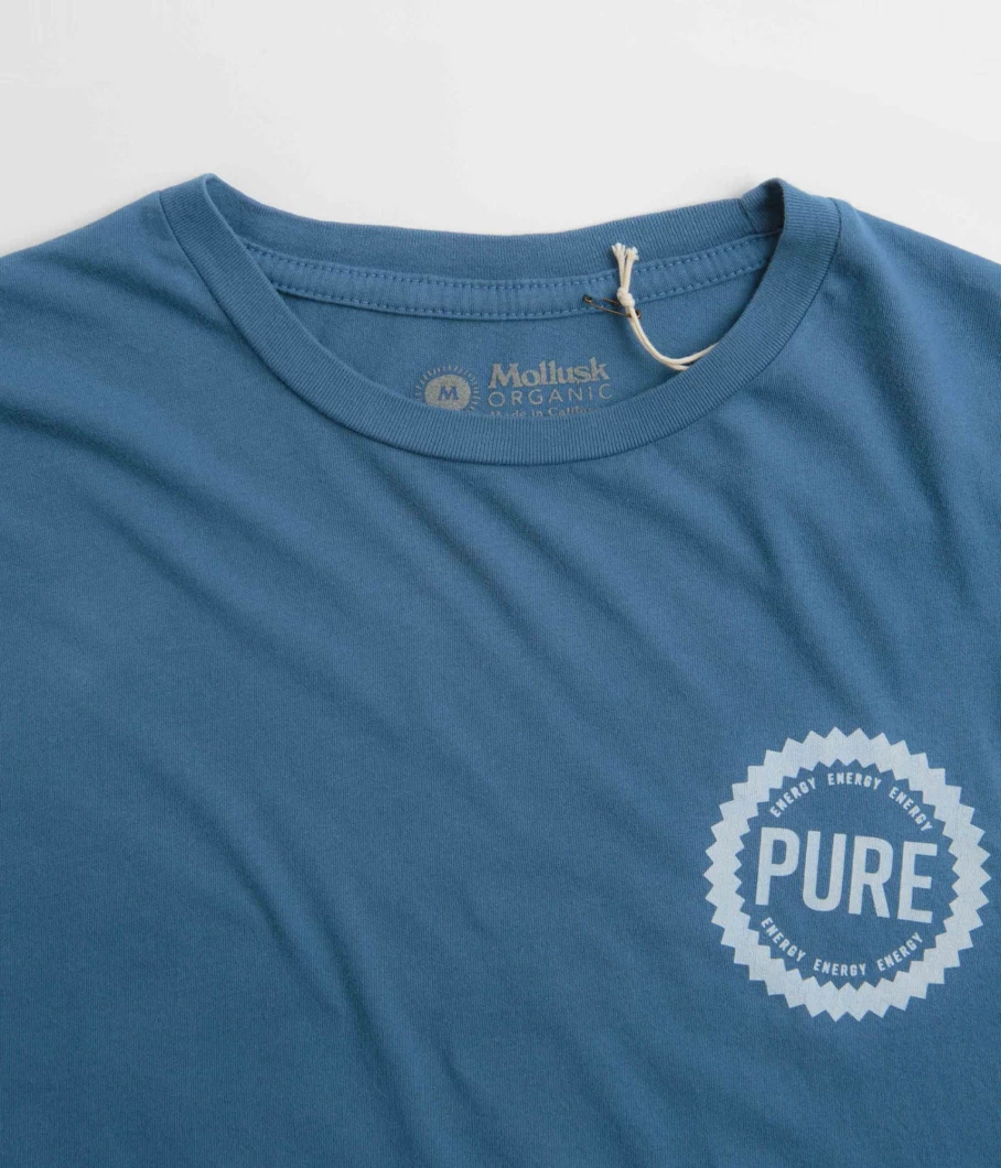 Mollusk Men's Pure Energy Graphic T-Shirt - Comfortable Cotton Tee for Casual Wear