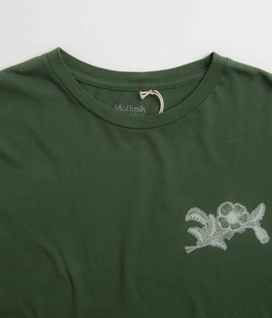 Mollusk Men's Poppies Graphic Print Cotton T-Shirt