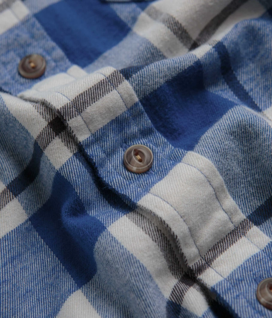Patagonia Men's Fjord Flannel Shirt - 100% Organic Cotton Convertible Style