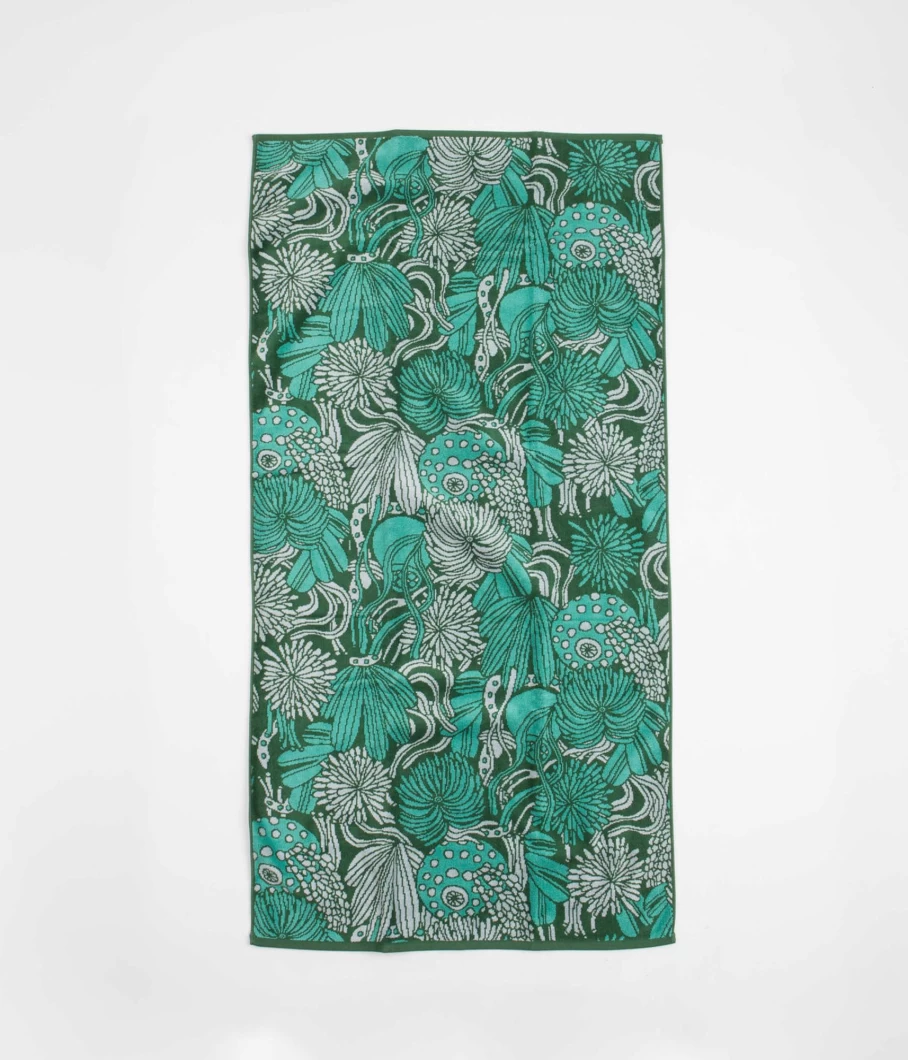 Mollusk Men's Tidepool Quick-Dry Beach Towel for Swimming and Surfing